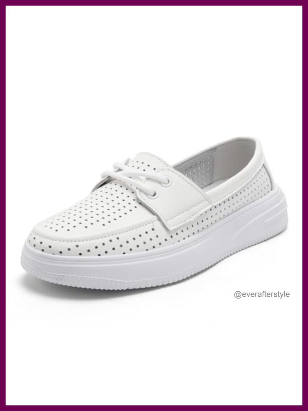 Women's Slip-On Fashion Sneakers Faux Leather Breathable Comfort Walking Shoes